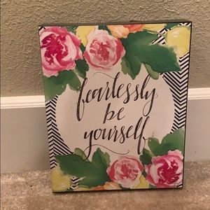 Fearless wall art 🌺